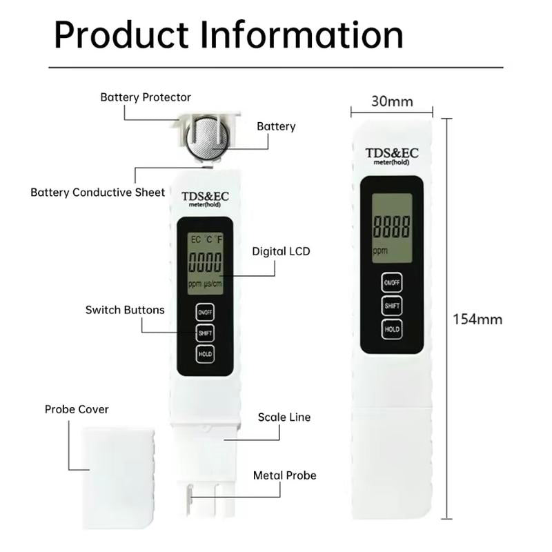 Laryn™ Digital TDS Water Tester
