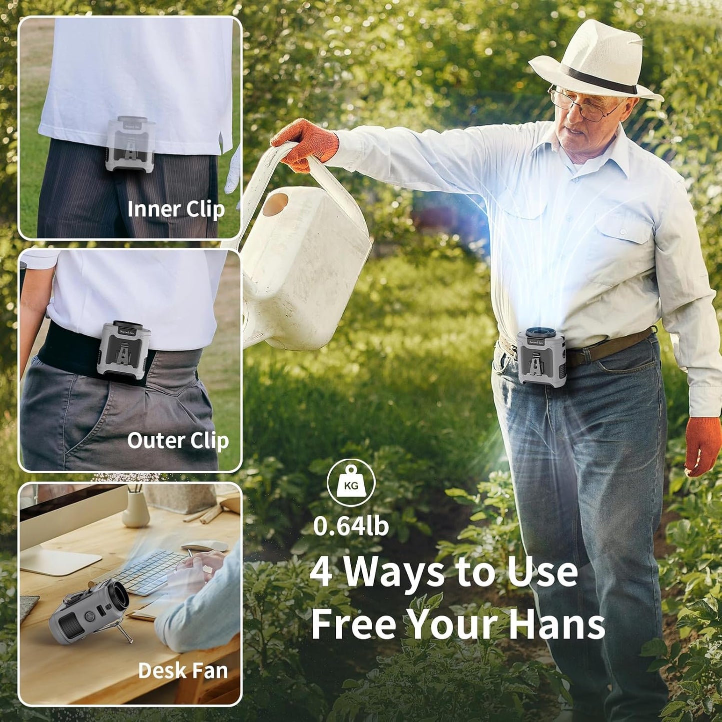 AiroChill™ Portable Waist Fan