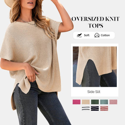 Laryn™ Cozy Oversized Knit Top