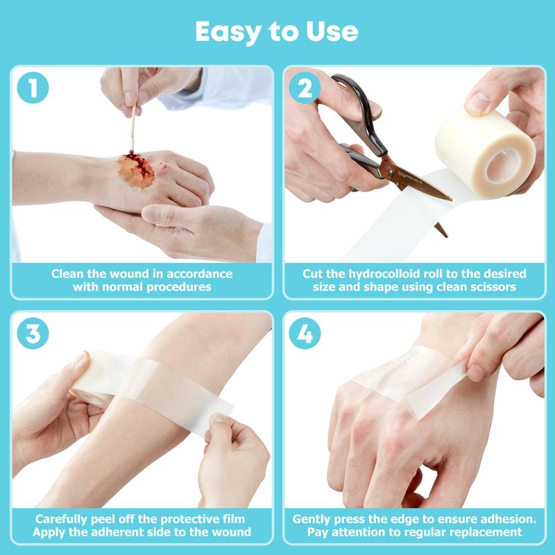 Laryn™ Healing Hydrocolloid Roll Tape